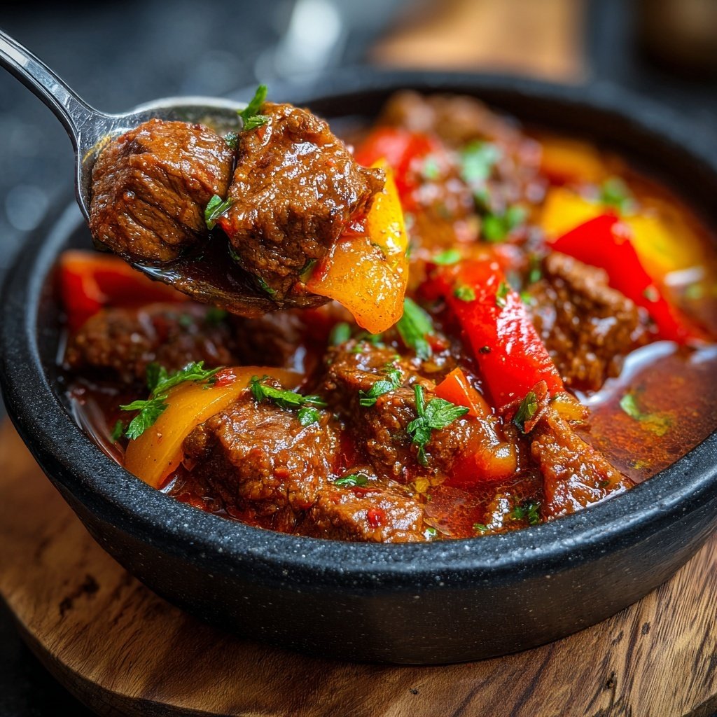 Wärmendes weihnachtliches Gewürz-Gulasch – ein Fest für die Sinne!