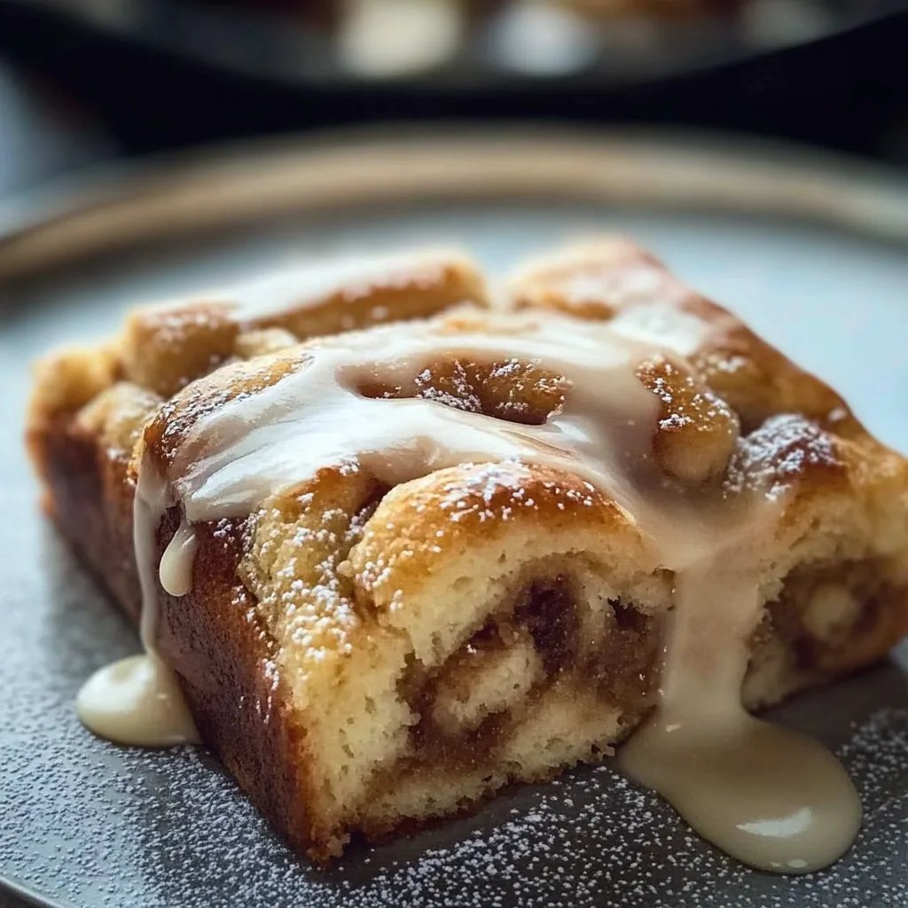 Zimtschnecken-Kuchen vom Blech