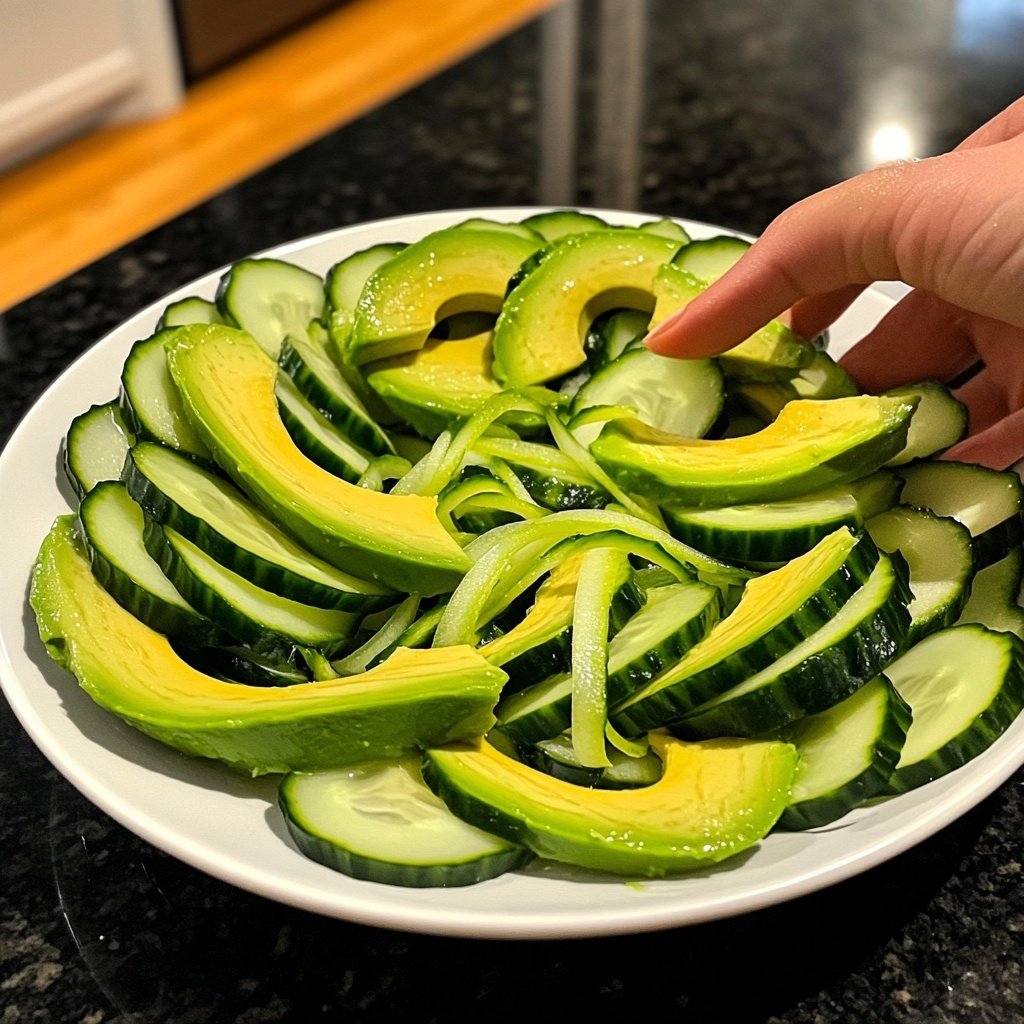 Avocado-Gurken-Salat – Schnell und gesund
