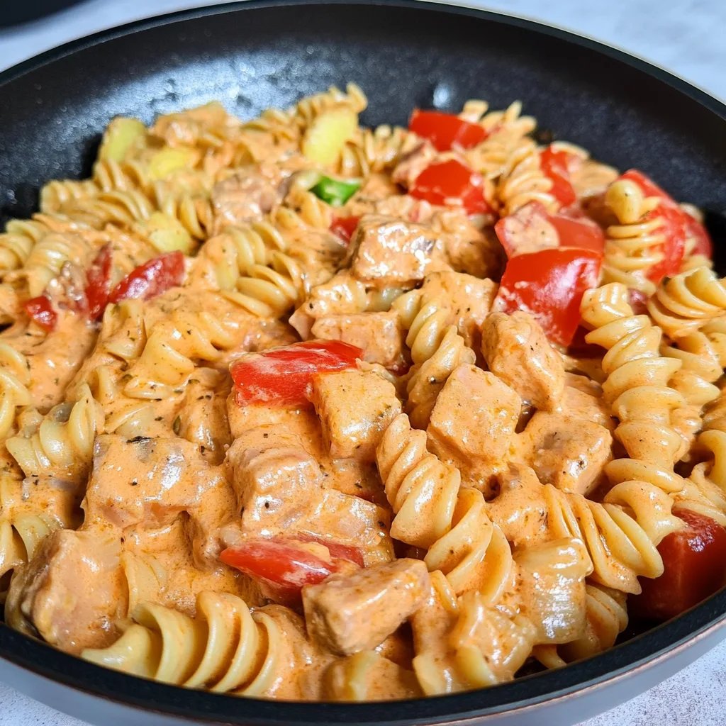 Nudeln mit Thunfisch