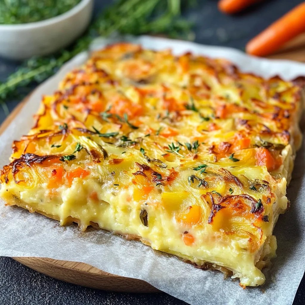 Gemüse-Kartoffel-Kuchen