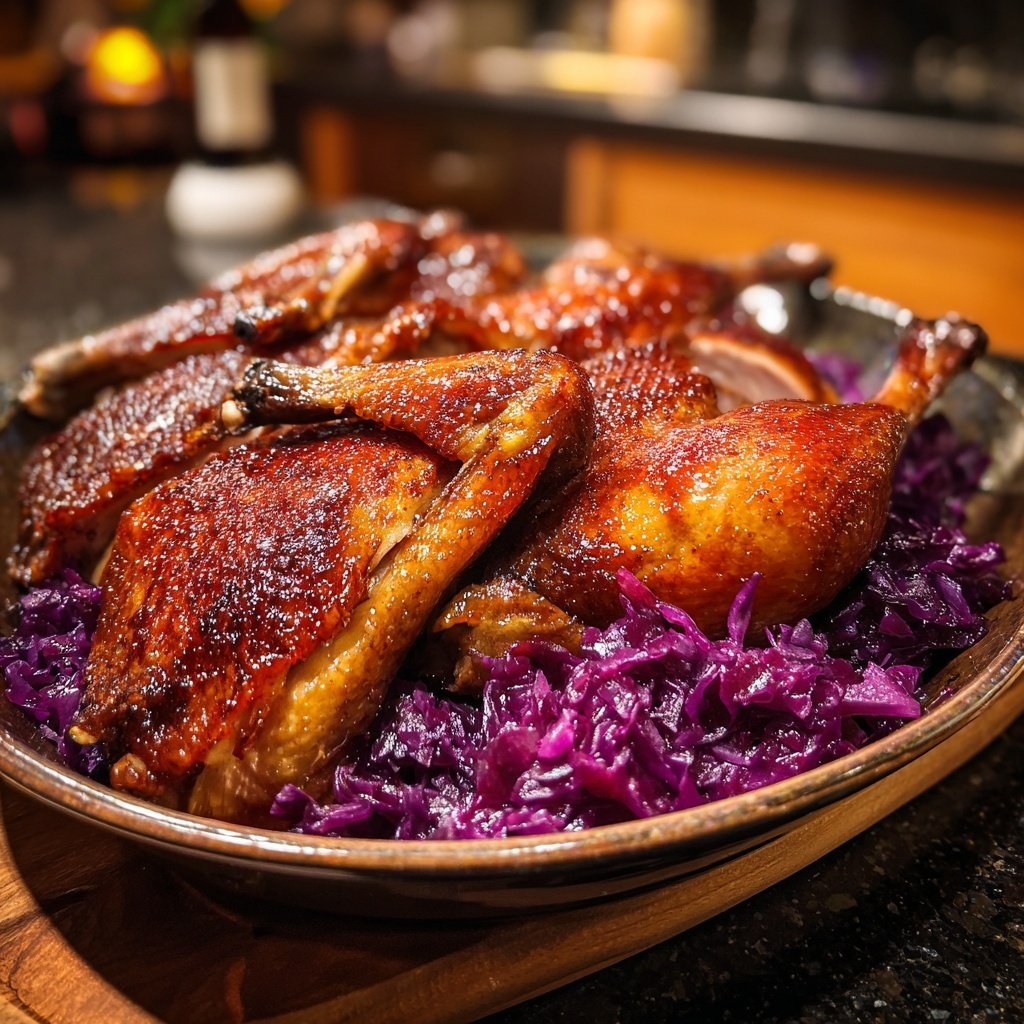 Saisonal & Festlich Weihnachtsgans mit Rotkohl