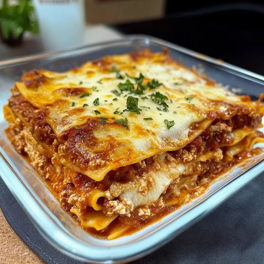 Hausgemachte Lasagne