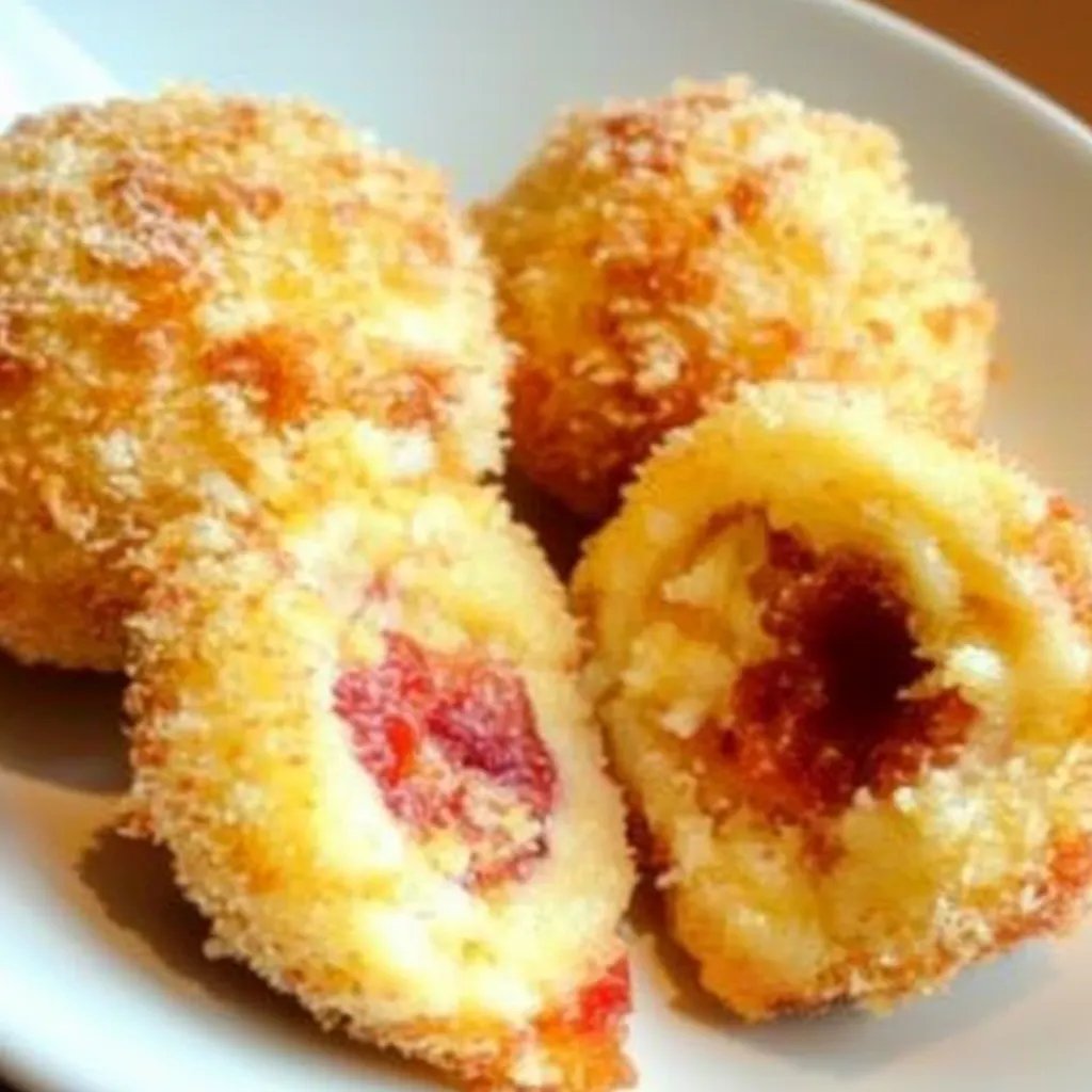 Zwetschgenknödel aus Kartoffelteig