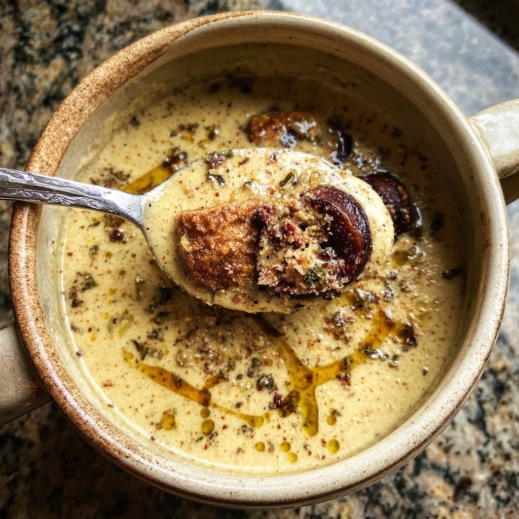 Feine Maronencremesuppe