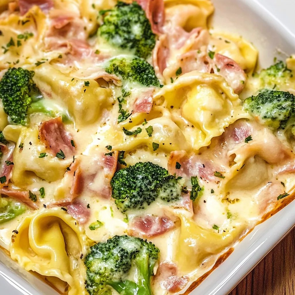 Tortellini mit Sahnesoße