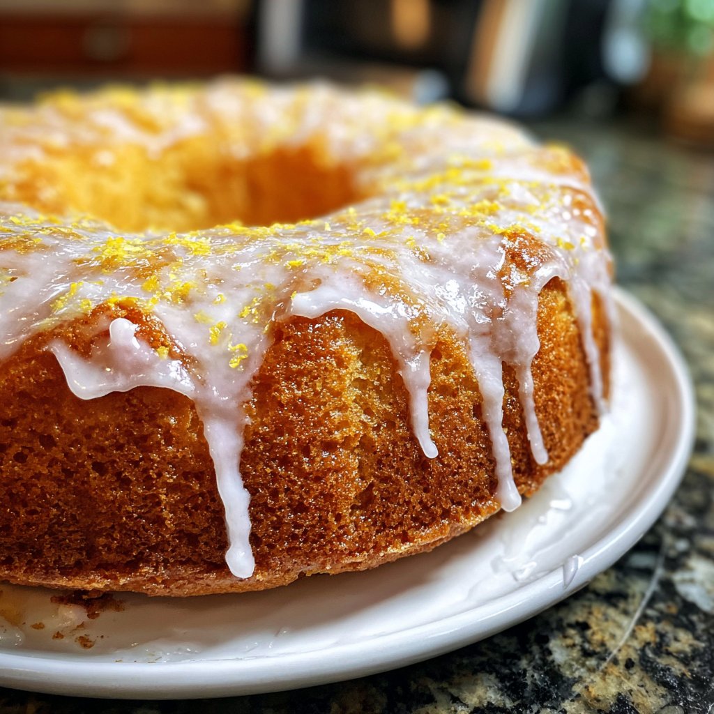 Zitronenkuchen fluffig