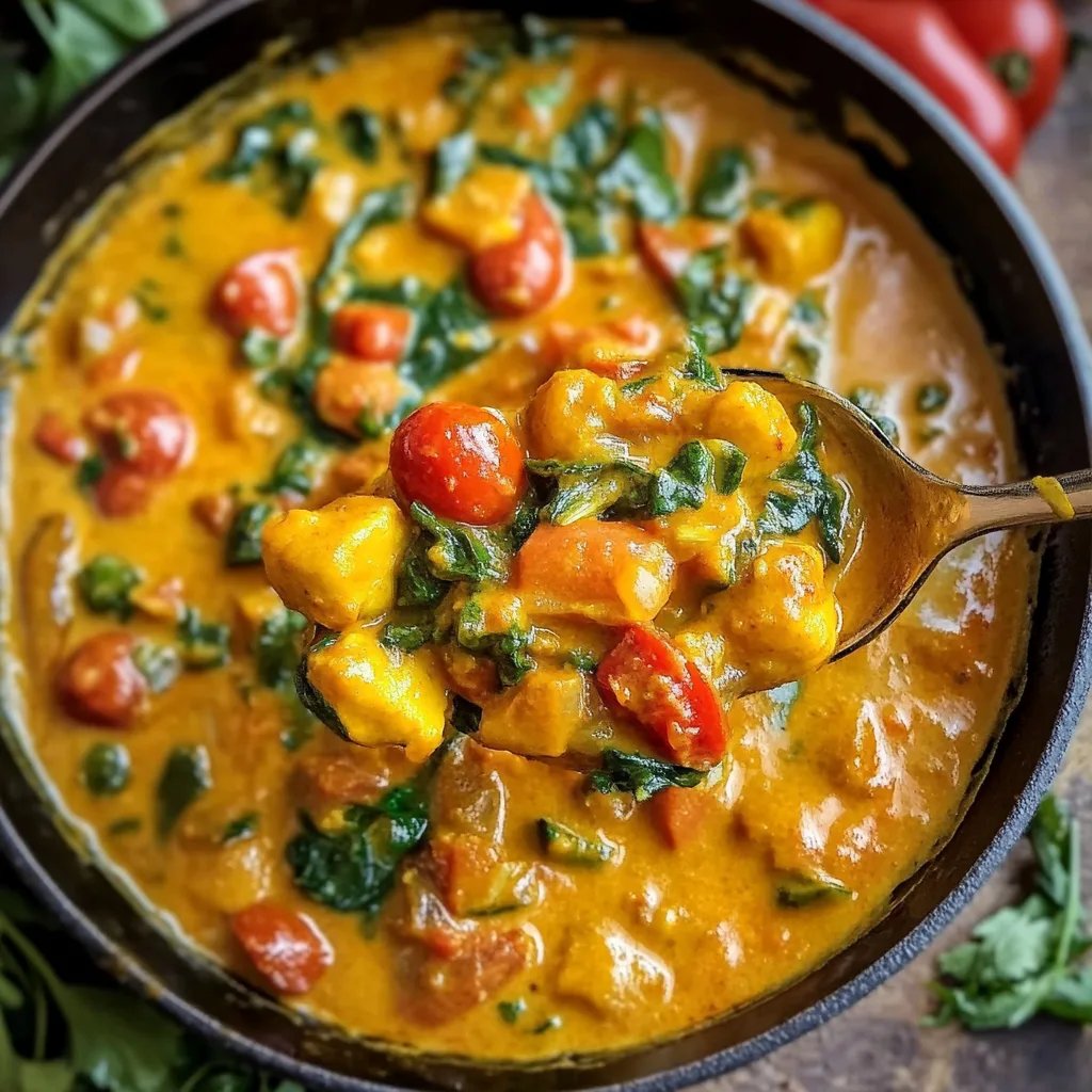 Schnelles Kichererbsen-Curry