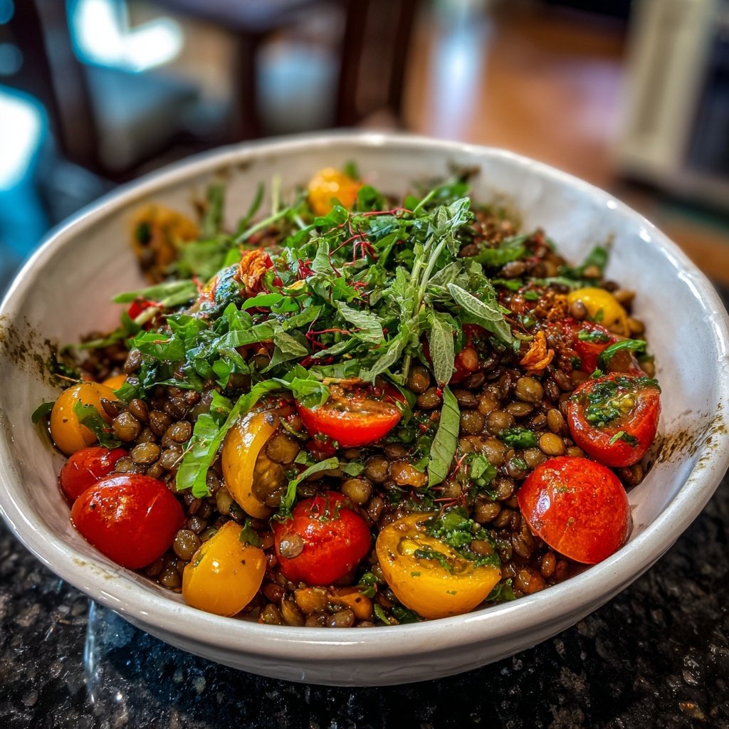 Salate Zum Grillen Mit Linsen